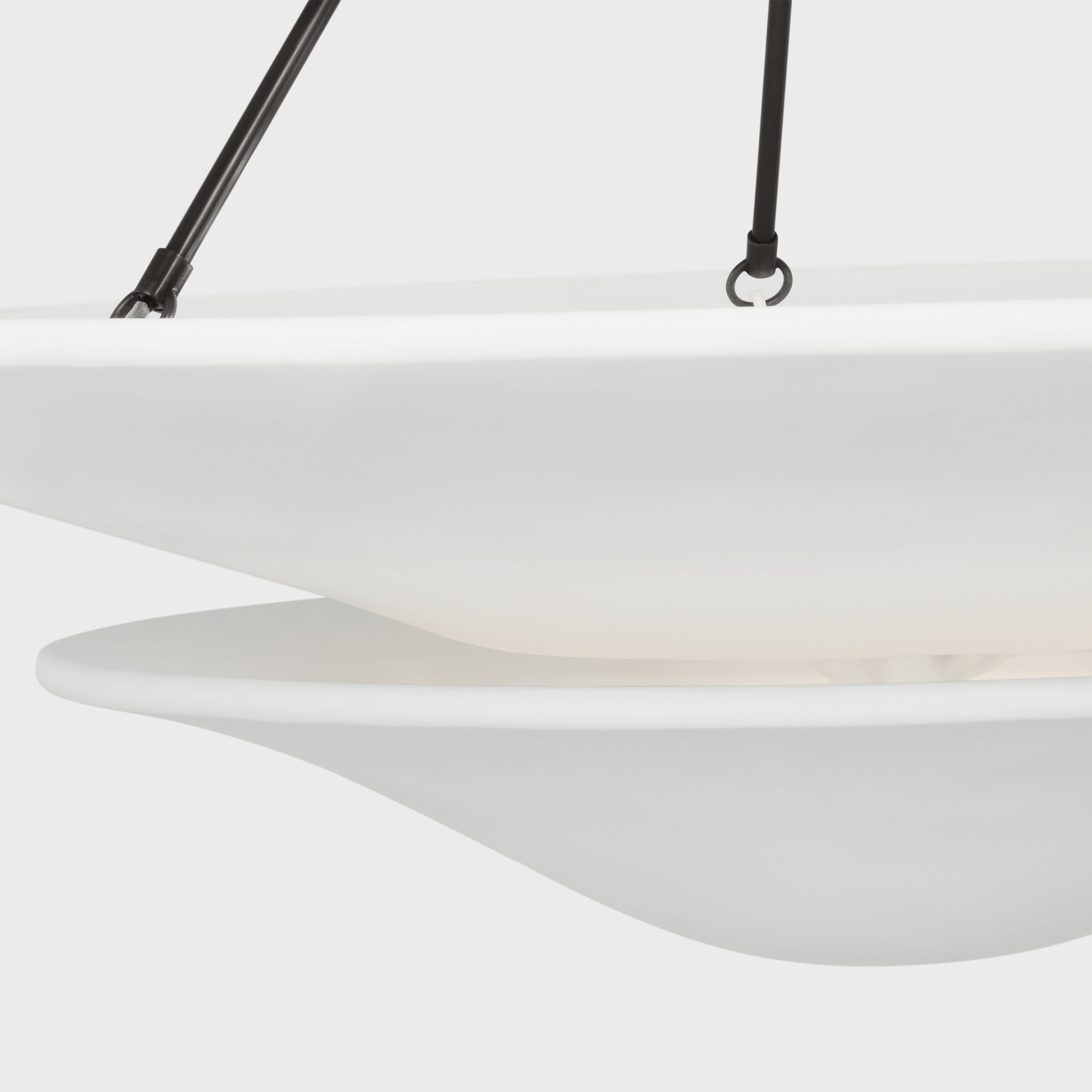 AERIN Mollino LED 40 inch Bronze Chandelier Ceiling Light