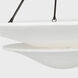 AERIN Mollino LED 40 inch Bronze Chandelier Ceiling Light