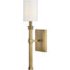 Moore 1 Light 4.5 inch Heritage Brass Interior Wall Mount Wall Light