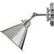 Arti 7.75 inch Polished Nickel Indoor Wall Sconce Wall Light