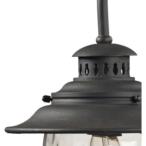 Searsport 1 Light 13 inch Weathered Charcoal Outdoor Sconce