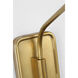 Amber Lewis Knox LED 6 inch Hand-Rubbed Antique Brass Single Sconce Wall Light