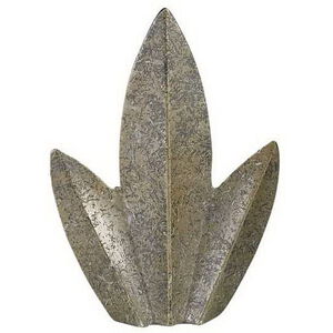 Leaf Matte Rust Finial