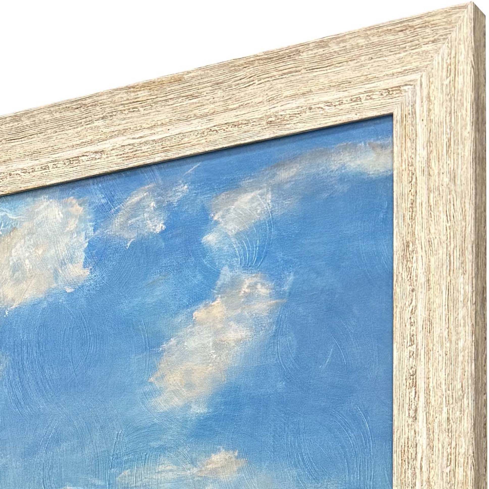 Finding Summer Blue and Turquoise and Orange Framed Art, Propac