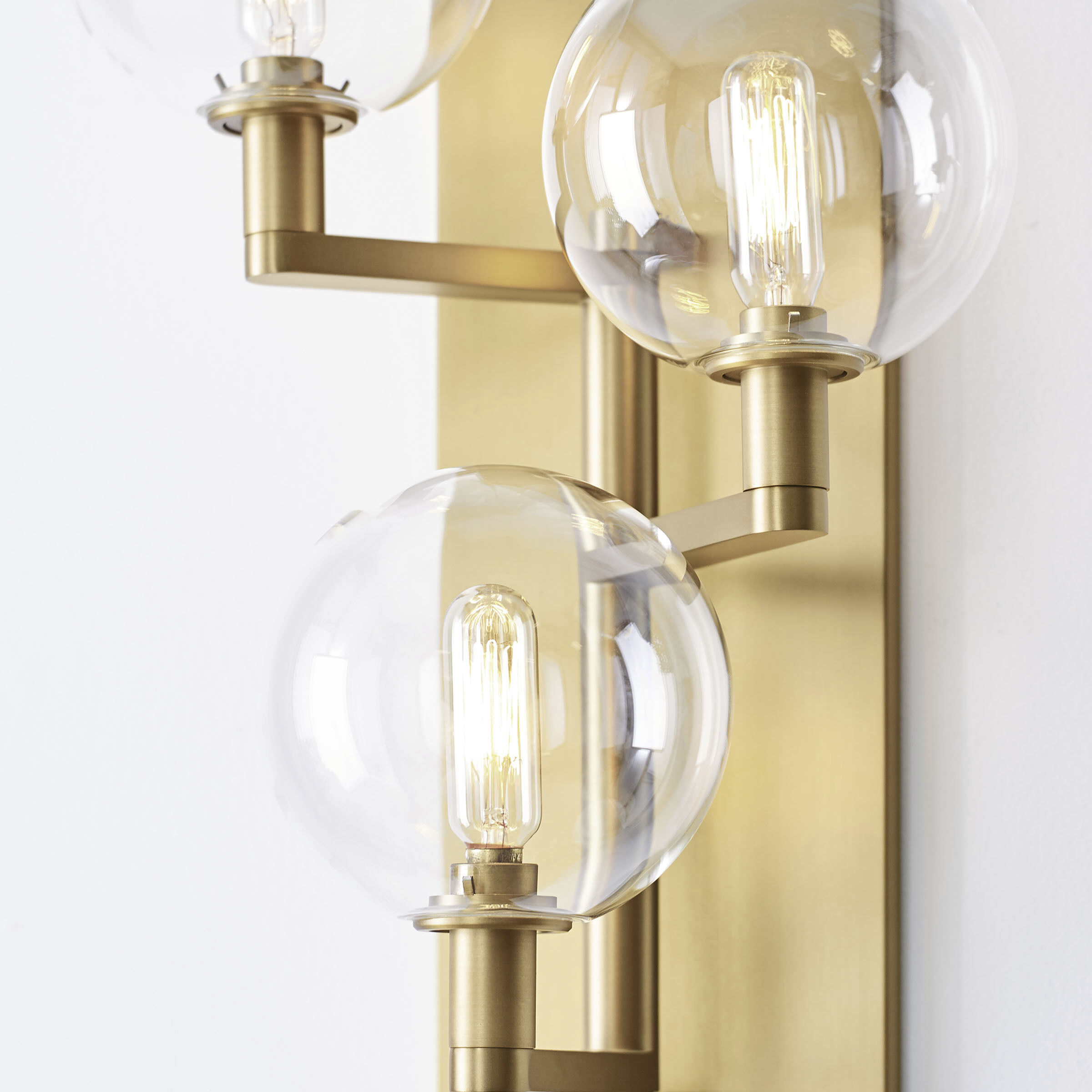 Sean Lavin Gambit LED 8.3 inch Aged Brass Wall Light in LED 90 CRI 2700K Triple