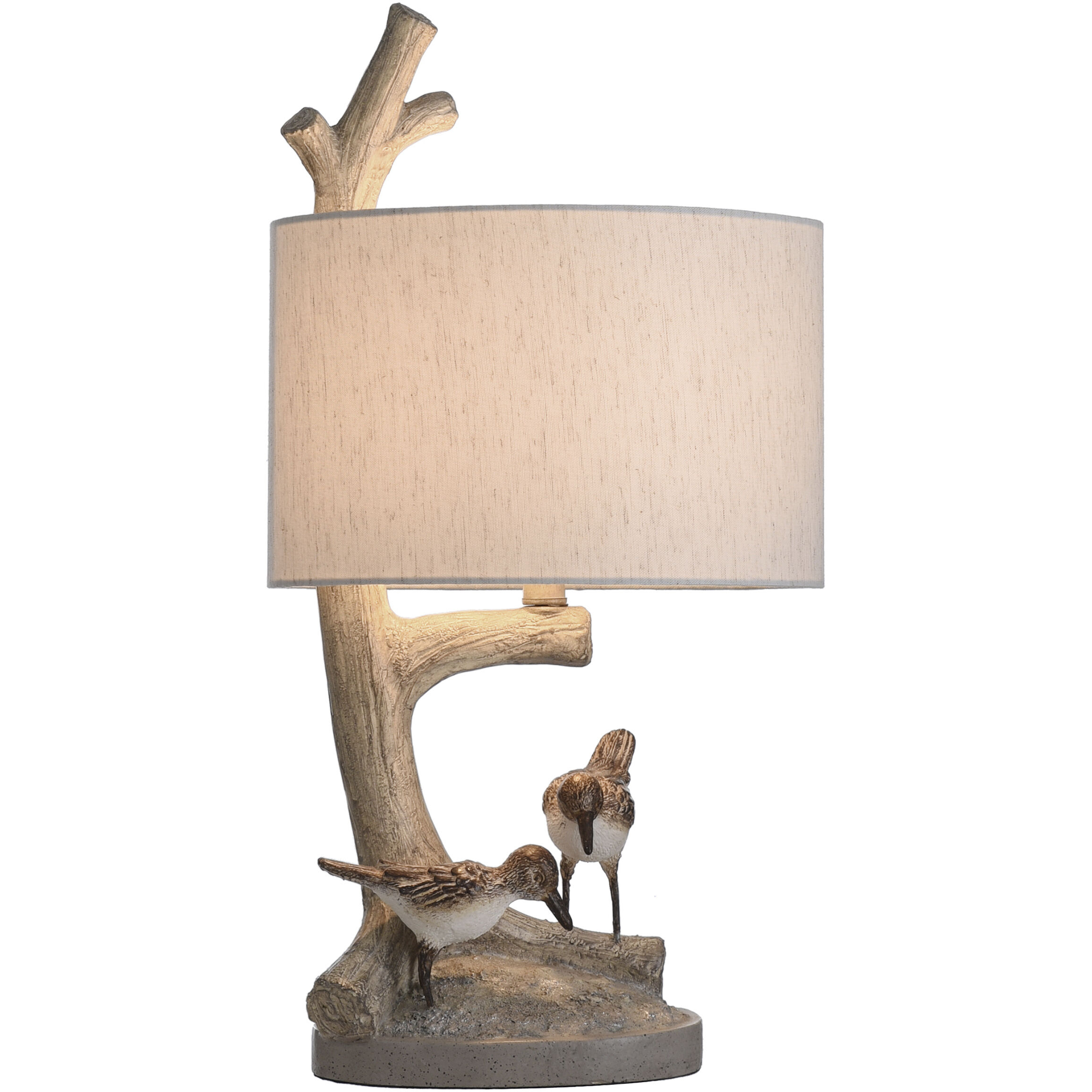 Luka 25 inch 100 watt Neutral Colored Tones Table Lamp Portable Light