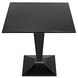 Anoil Matte Black Bistro Table