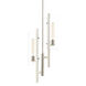 Ariel 2 Light 11.75 inch Polished Nickel Pendant Ceiling Light