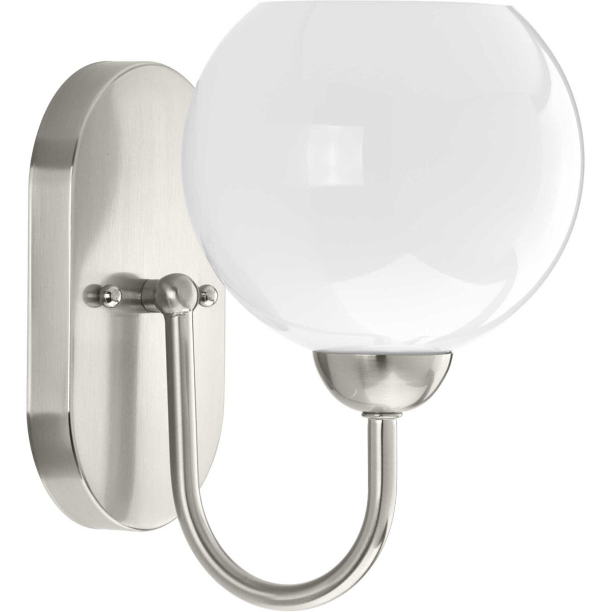 Carisa 1 Light 7 inch Brushed Nickel Bath Vanity Wall Light