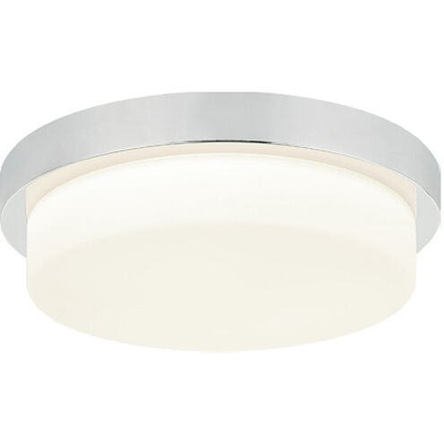 Durham LED 12.88 inch Chrome Flush Mount Ceiling Light