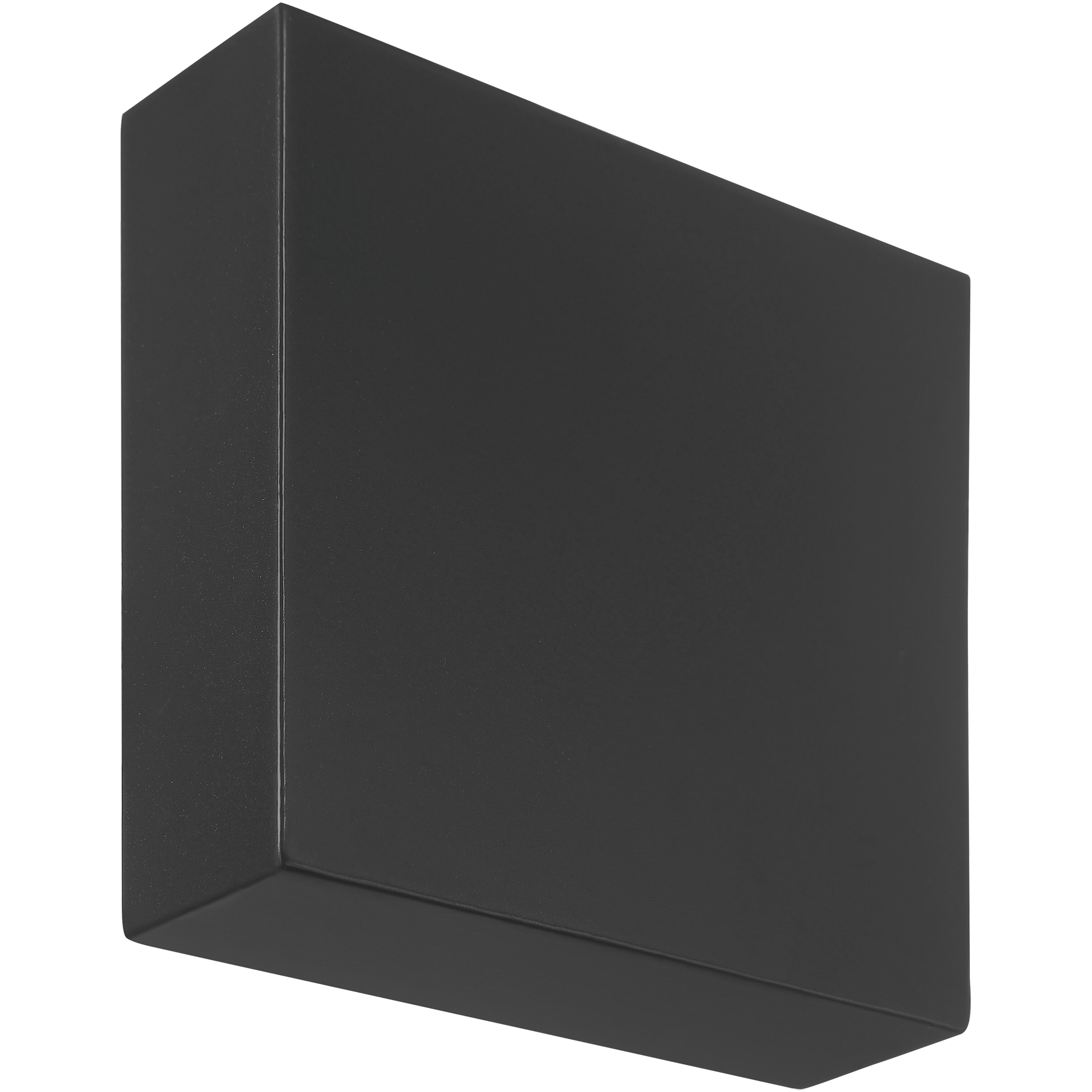 Strand 1 Light 6 inch Black Outdoor Wall Sconce