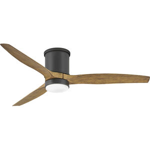 Hover Flush 52 inch Matte Black with KOA Blades Ceiling Fan