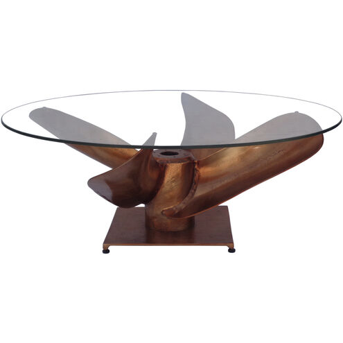 Archimedes 36 X 36 inch Brown Coffee Table