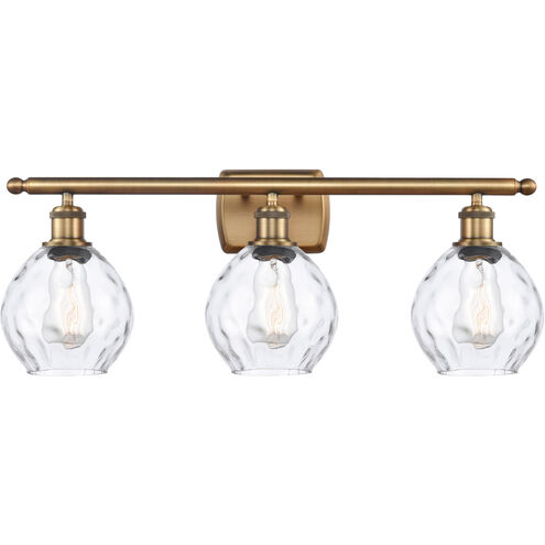 Ballston Small Waverly LED 26 inch Brushed Brass Bath Vanity Light Wall Light, Ballston