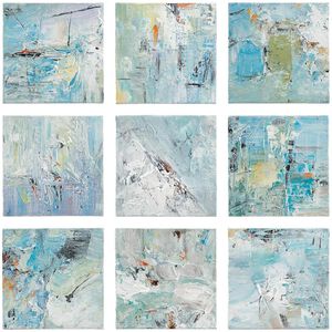 Tony Fey's Splash of Color 6 X 6 inch Oils And Original Art, Set 9 (J-S)