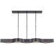 Kelly Wearstler Avant LED 60 inch Bronze Linear Pendant Ceiling Light