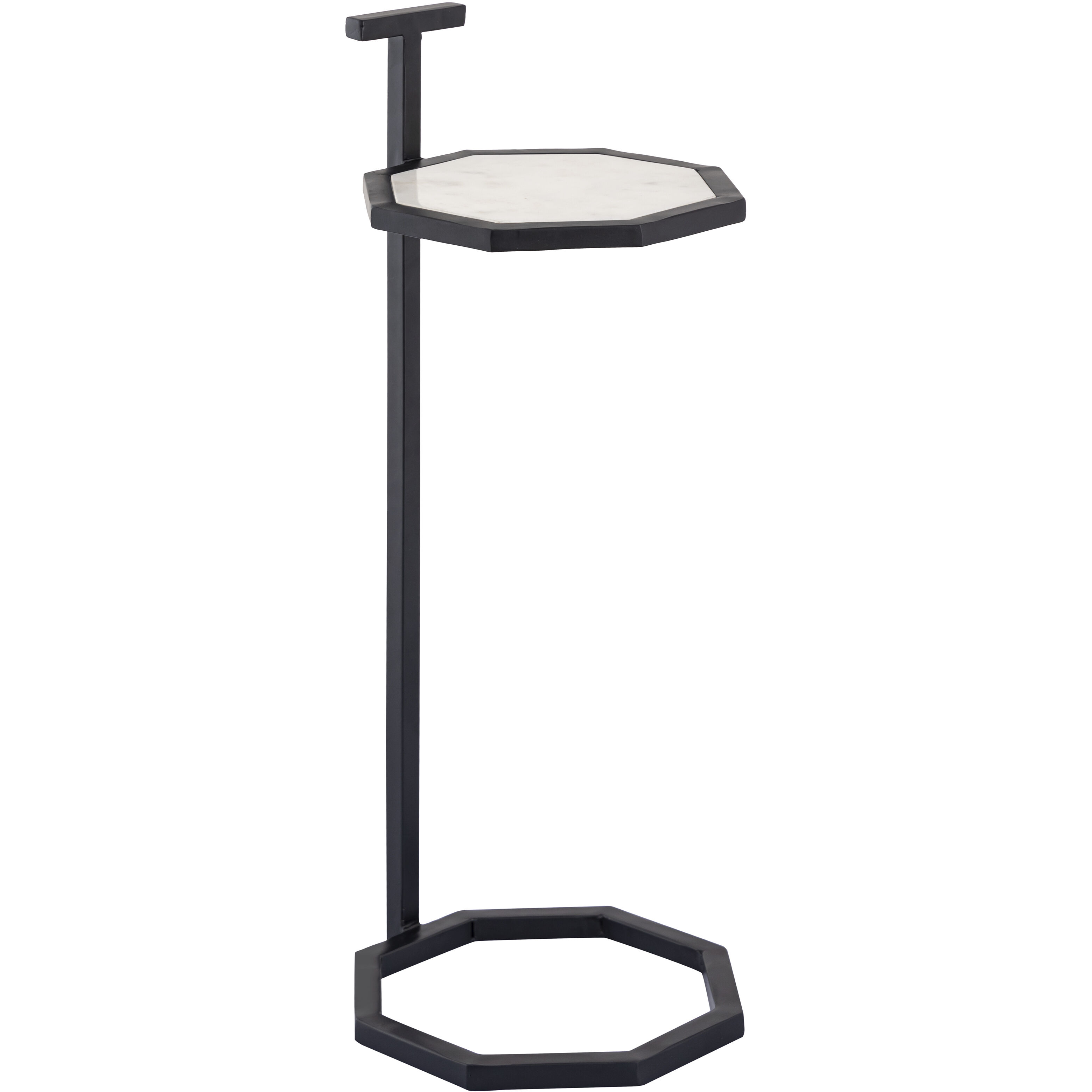 Daro 24 X 9 inch Black Accent Table