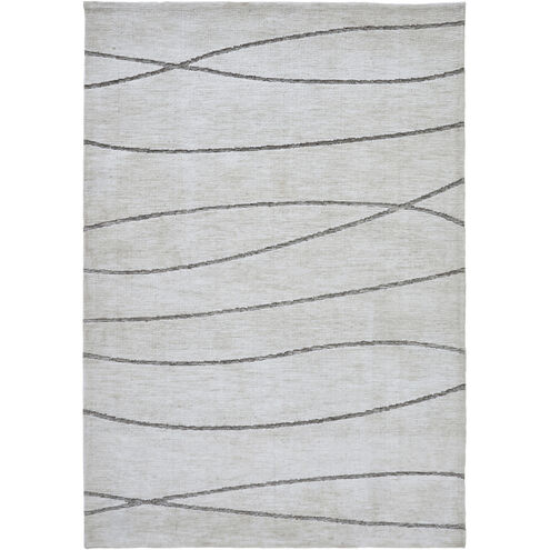 Hazel 157 X 118 inch Off White and Grey Rug, 9’10" x 13’1" ft