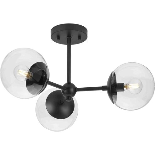 Atwell 3 Light 22.00 inch Semi-Flush Mount