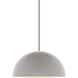 Powell Street LED 24 inch Black Pendant Ceiling Light in Gloss White/White, LED 80 CRI 3000K