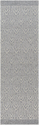 Napoli 96 X 30 inch Gray Rug, Runner