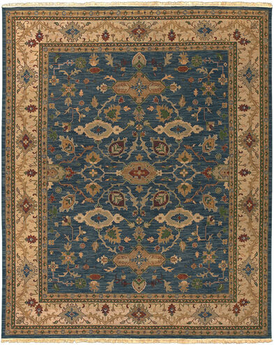 Soumek 120 X 96 inch Deep Teal Rug in 8 x 10, Rectangle