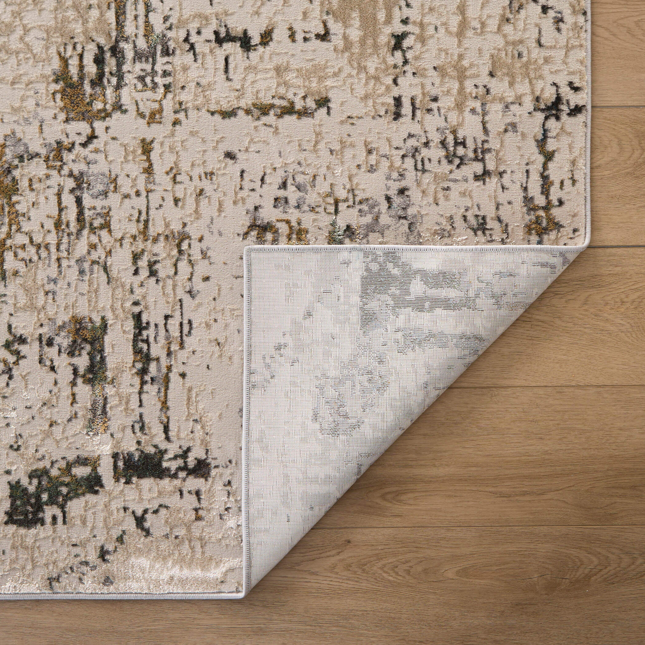 Zaria 114 X 79 inch Mineral Tones Rug in 6 x 9