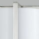 Signature 1 Light 12.25 inch Brushed Steel Wall Lamp Wall Light