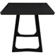 Silas 76 X 36 inch Black Ash Dining Table