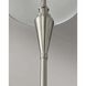 Glendale 25.5 inch 150 watt Brushed Steel Table Lamps Portable Light, plus Floor Lamp, Set of 3, Simplee Adesso