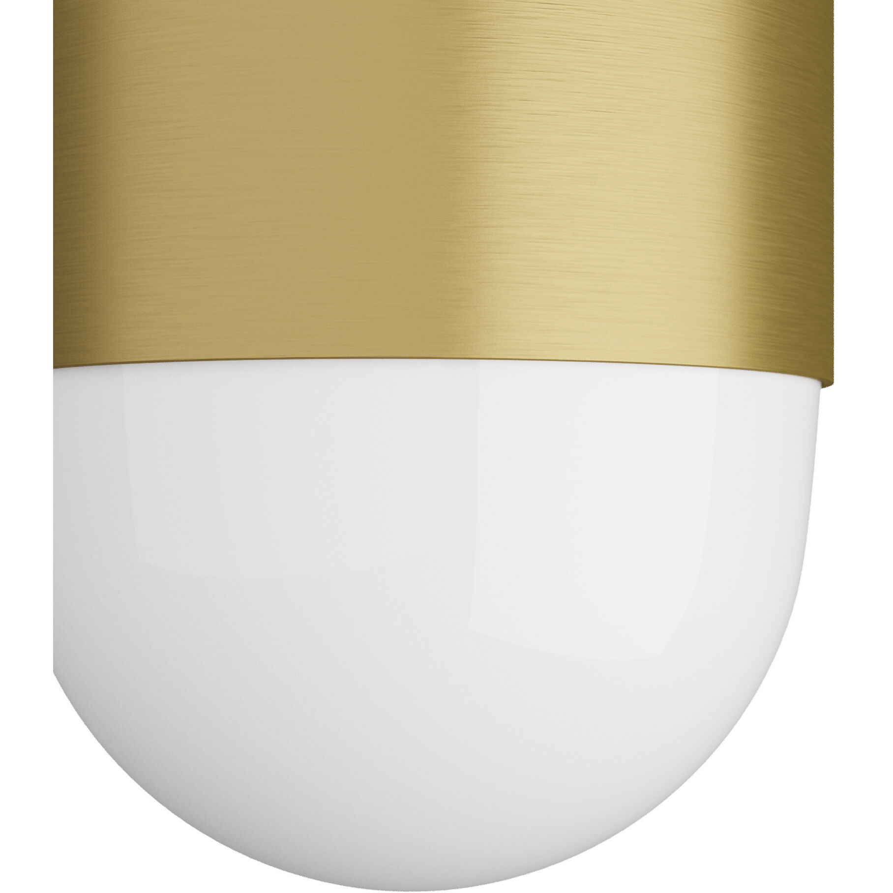 Allentown 1 Light 6.5 inch Antique Brass Flush Mount Ceiling Light