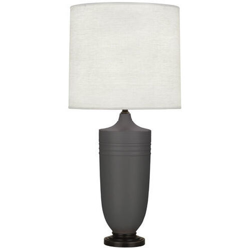 Michael Berman Hadrian 28.75 inch 150.00 watt Matte Ash Table Lamp Portable Light in Deep Patina Bronze