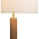 Tambo 63 inch 23.00 watt Natural Ash and Weathered Brass Floor Lamp Portable Light