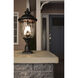 Carriage House DC 1 Light 20 inch Oriental Bronze Outdoor Pole/Post Lantern