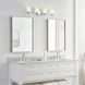 Sean Lavin Zire 4 Light 34 inch Chrome Wall Bath Fixture Wall Light