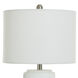 Joni 21 inch 60.00 watt White Table Lamp Portable Light