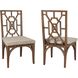 Teak 25 X 22 inch Cream Outdoor Cushion, Dining Chair Cushion