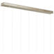 Escenia 7 Light 58 inch Silver Multi-Drop Pendant Ceiling Light