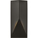Kelly by Kelly Wearstler Punto LED 30 inch Bronze Outdoor Wall Lantern