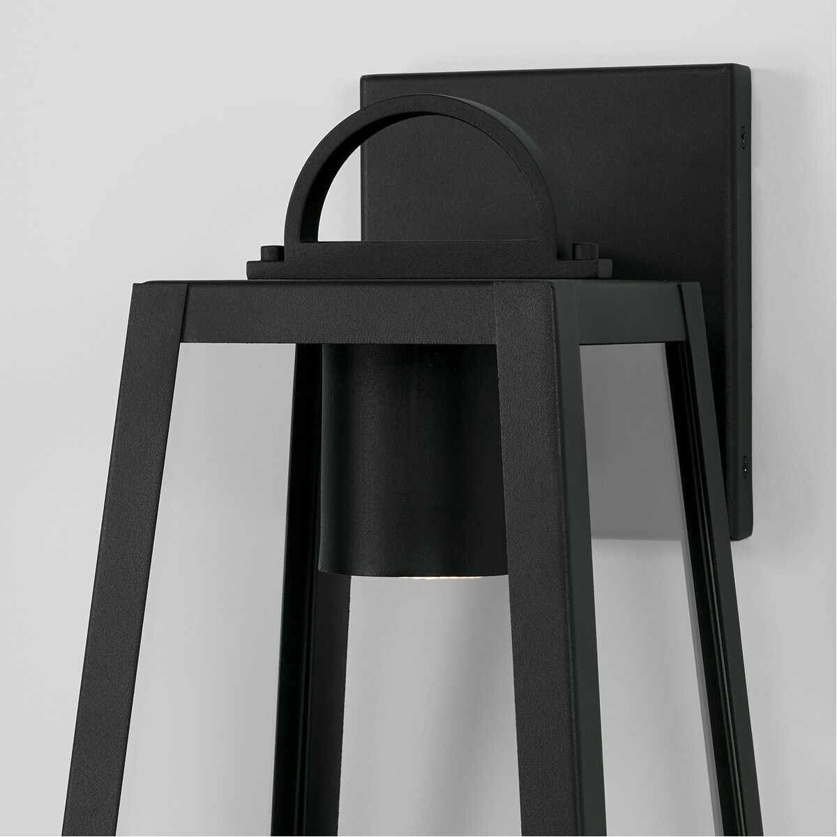 Leighton LED 16 inch Black Outdoor Wall Lantern