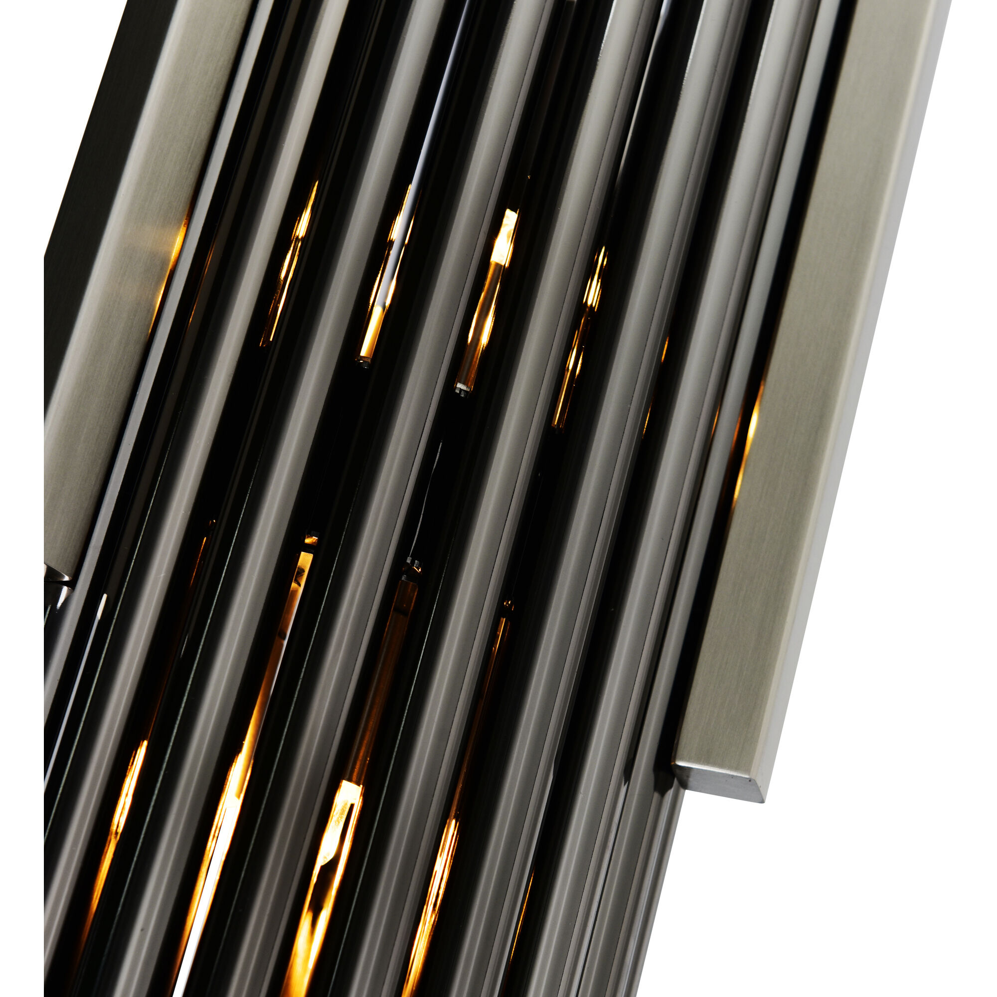 Fermont LED 8 inch Stain Nickel and Pearl Black Mini Pendant Ceiling Light