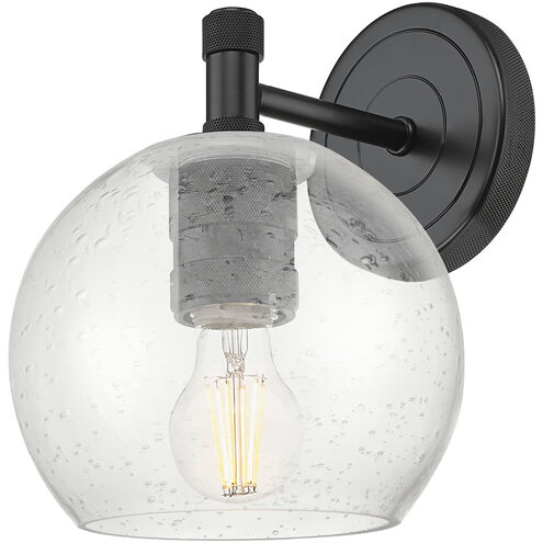 Downtown Urban Crown Point Armed Sconce Wall Light