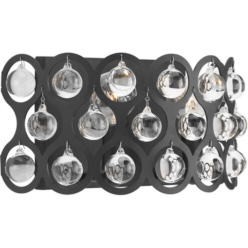Vestique 2 Light 12 inch Graphite Wall Sconce Wall Light, Design Series