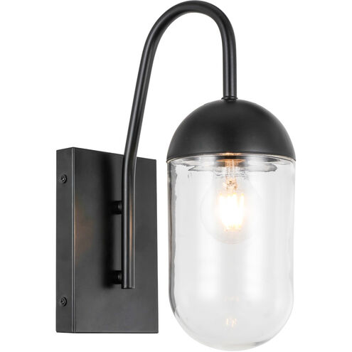 Malta 1 Light 5 inch Black Wall sconce Wall Light