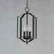 Provident 3 Light 10 inch Black Single Pendant Ceiling Light