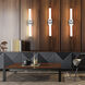 Idris LED 32.5 inch Chrome Bath Vanity Wall Light