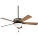 AirPro 52 inch Weathered Bronze Ceiling Fan in Oak/Dark Teak