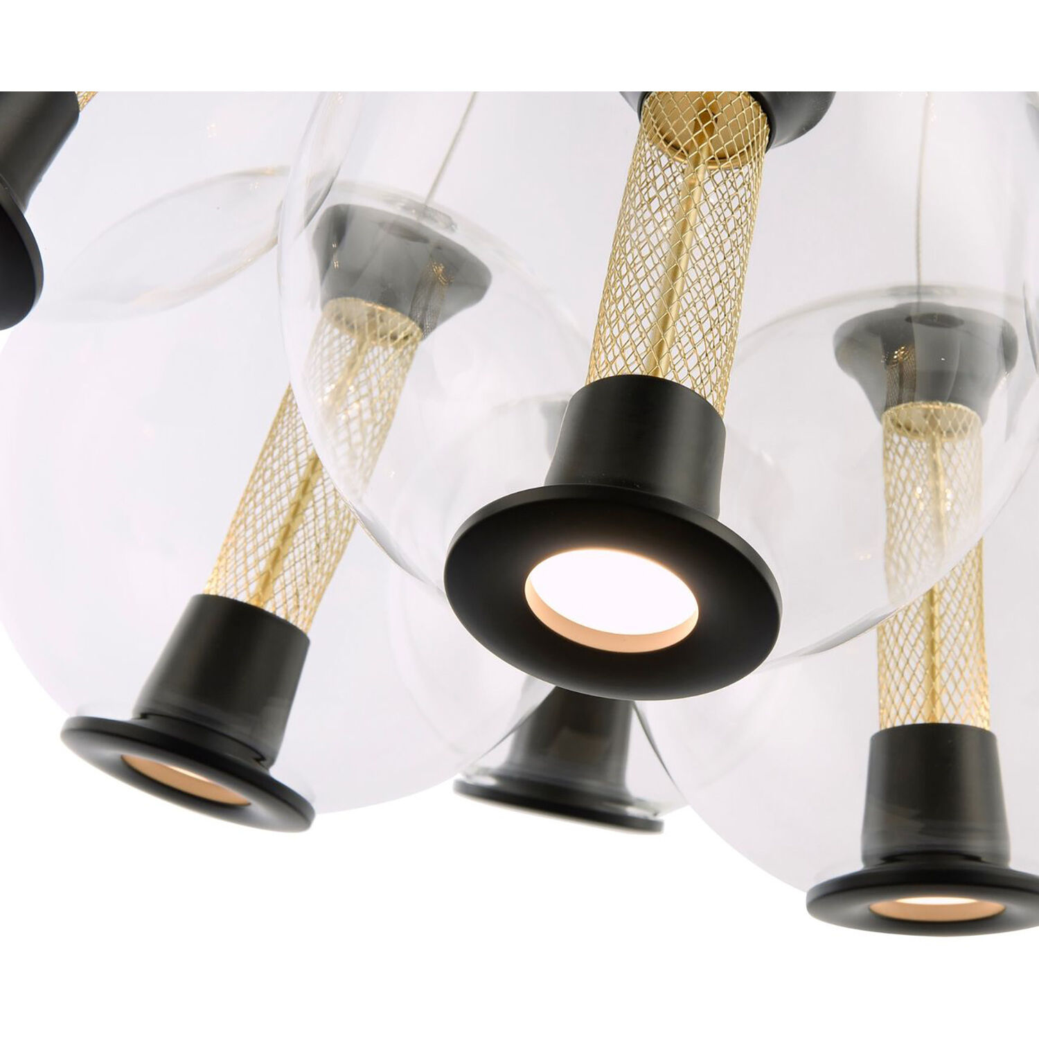 Arlo LED 22.5 inch Black Chandelier Ceiling Light