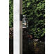Estate Series Lakehouse LED 15 inch Black Outdoor Wall Mount Lantern, Small