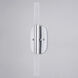 Fulton LED 4.5 inch Chrome Bathroom Light Wall Light